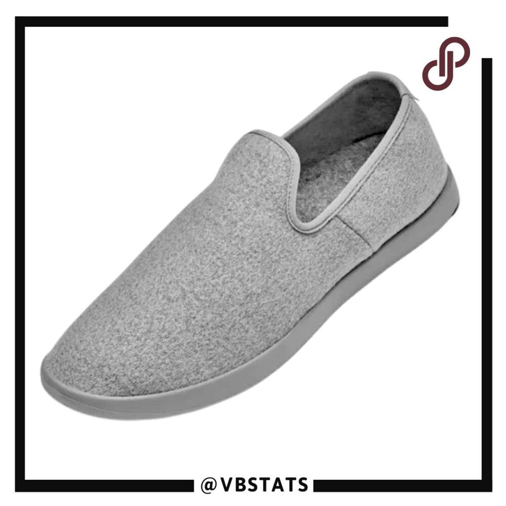 Allbirds Women's The Wool Lounger Slip‎ On Round Toe Sneaker Shoes Gray Size 10